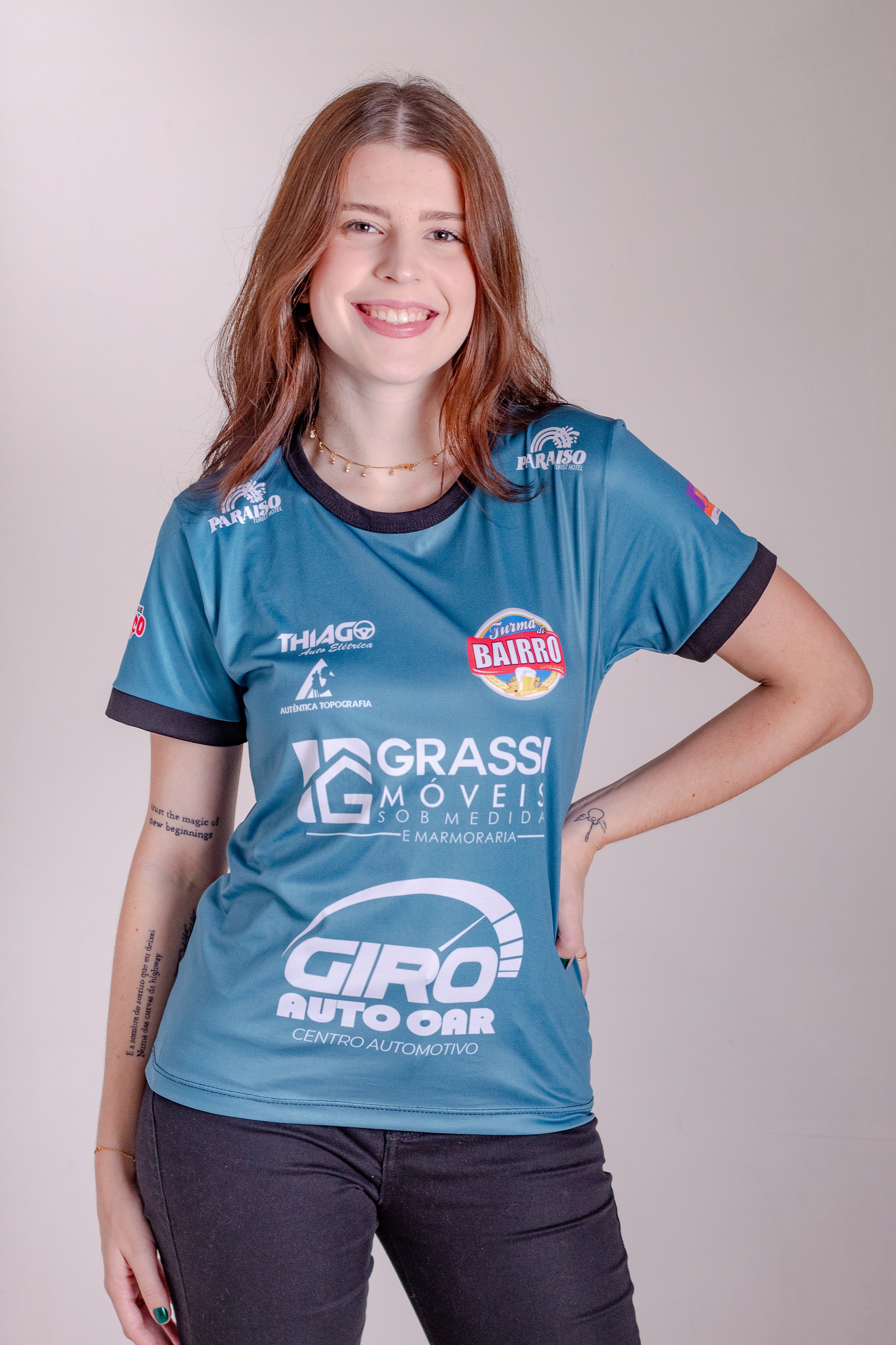 Representação do abadá Feminino