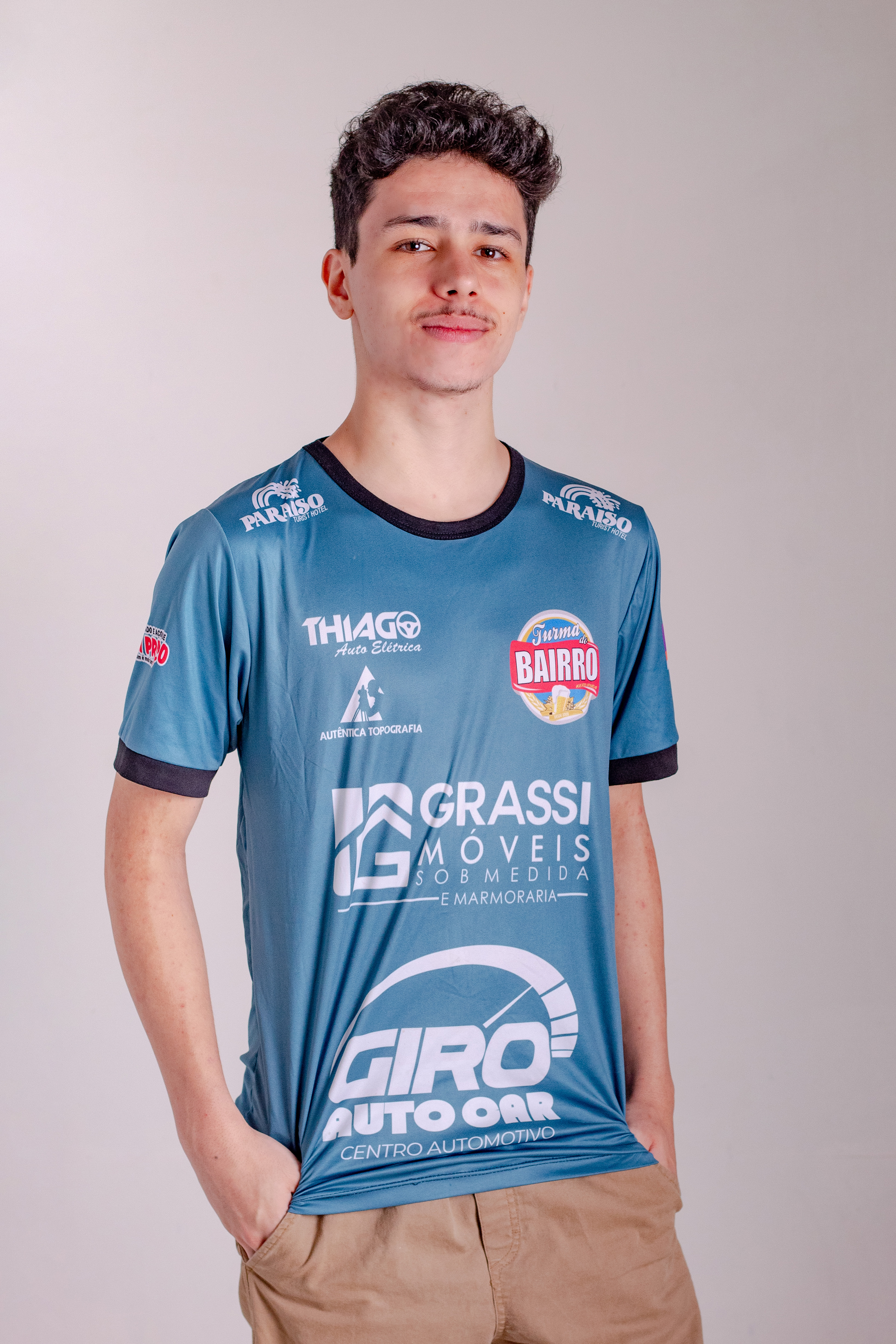 Representação do abadá Masculino